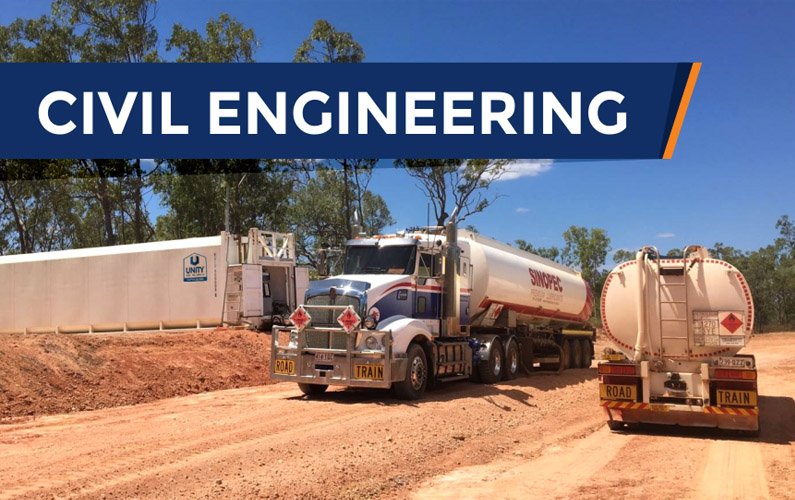 Above Ground Fuel Tanks for Civil Engineering and Construction